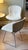 Beige Model 420 Side Chairs in Beige Upholstery by Harry Bertoia for Knoll Inc. / Knoll International, 1990s, Set of 2 For Sale - Image 8 of 10