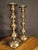 Antique Fraget Warsaw Shabbat Candlesticks Pair No. 4214 Polish Silver Plate 11" For Sale - Image 12 of 18