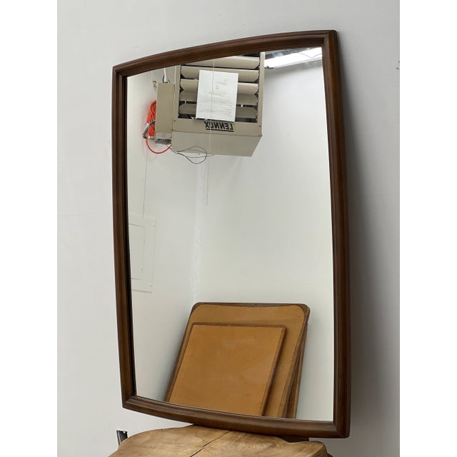 Mid-Century Modern Vintage Mid Century Modern Mirror For Sale - Image 3 of 5