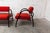 Red Sofa and Armchairs, 2001, Set of 3 For Sale - Image 6 of 18
