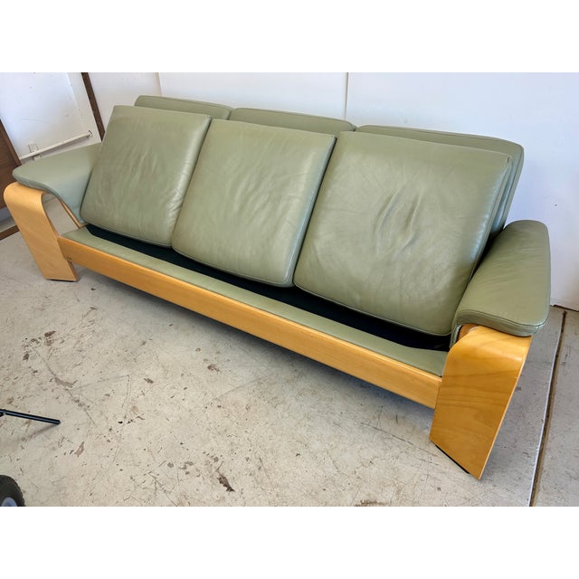 Mid 20th Century Mid 20th Century Ekornes Stressless Pegasus Sofa For Sale - Image 5 of 7