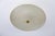 Round mid-century flush mount by stilnovo, italy, 1960s. The lamp features a clean circular form with a softly domed glass...