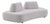 Zerani Curved Sofa With Movable Backrests For Sale