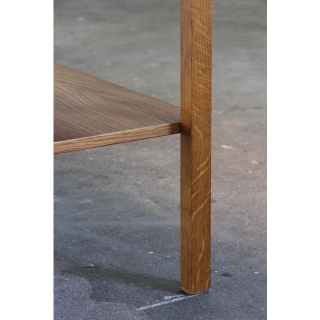 Mid-Century Danish Oak Nightstand, 1970s For Sale - Image 14 of 17
