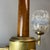 Mid-Century Modern Three-Light Wood and Glass Chandelier, 1960s For Sale - Image 10 of 15