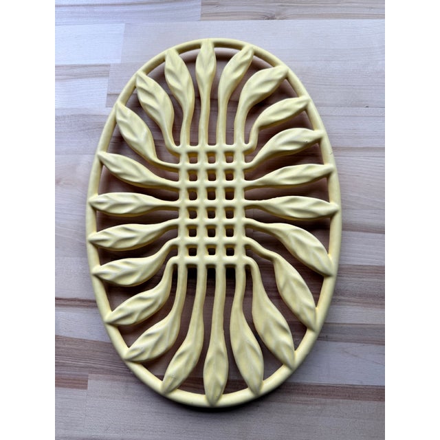 Mid 20th Century Vintage Invicta French Cast Iron Trivet For Sale - Image 5 of 8