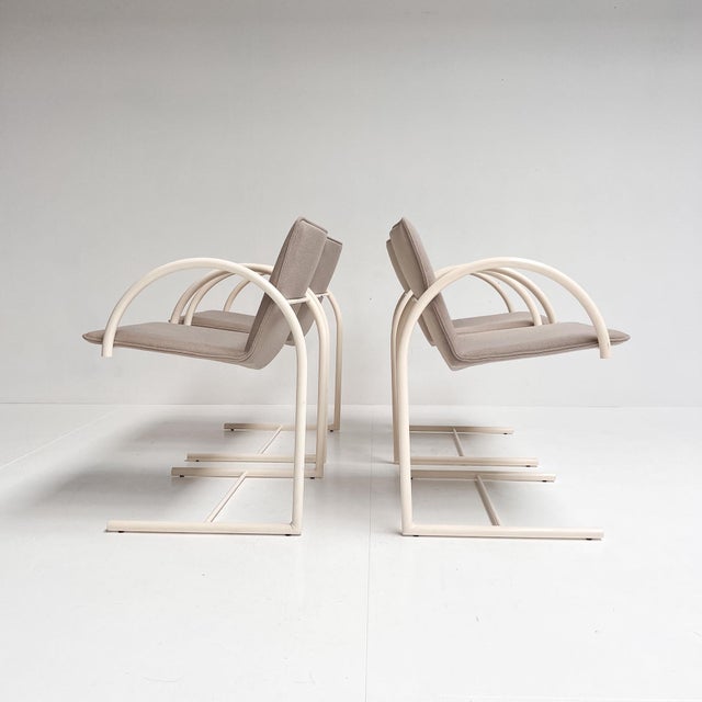 Circle Chairs by Boonzaaijer for Metaform, 1980s, Set of 4 For Sale - Image 14 of 14