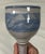 Vintage Signed Studio Pottery Chalice Wine Goblets Set of 5 Mountain Art For Sale - Image 9 of 11