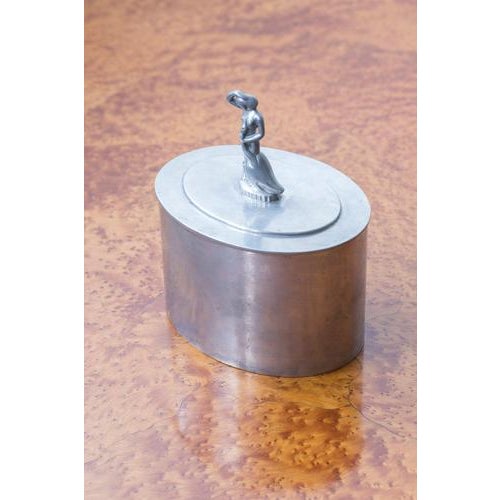 Pewter Jar by Sylvia Stave For Sale - Image 3 of 12