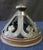 Vintage original Handel Lamp Bronze Heat Cap For Sale - Image 4 of 7