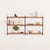 This minimalist and functional mid-century teak shelving unit, designed by kai kristiansen, an icon of danish design, was...