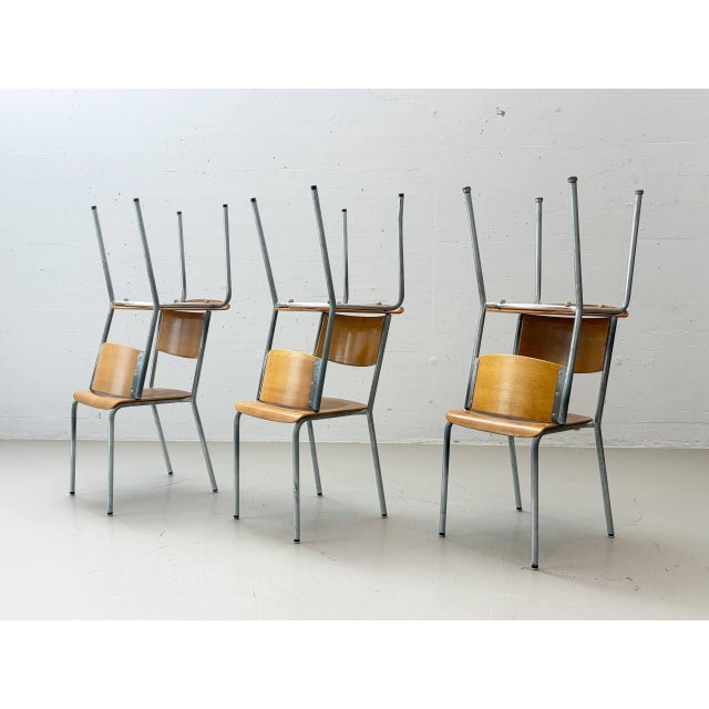 Vintage Stacking Chair by Gustav Hassenpflug for Embru, 1970s For Sale - Image 10 of 18