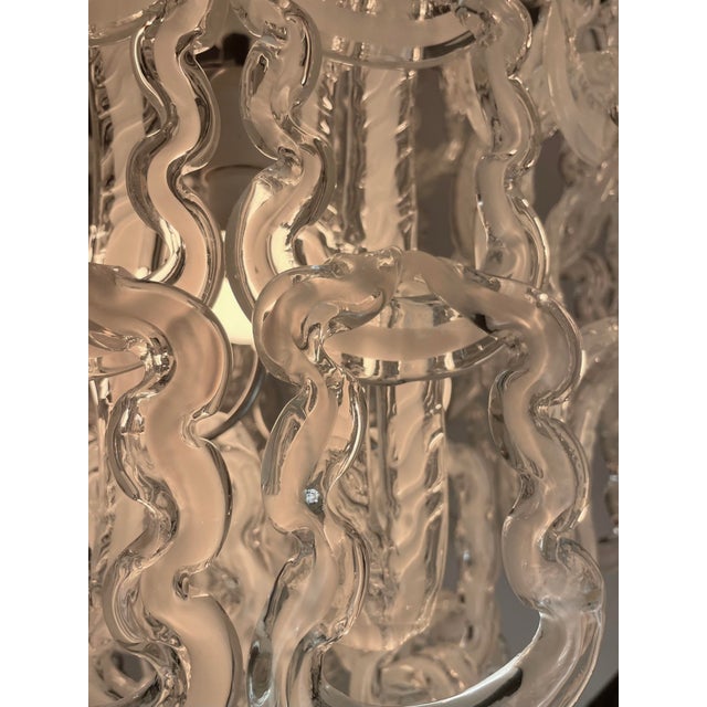 Murano Glass Chandelier, 1970s For Sale - Image 17 of 18