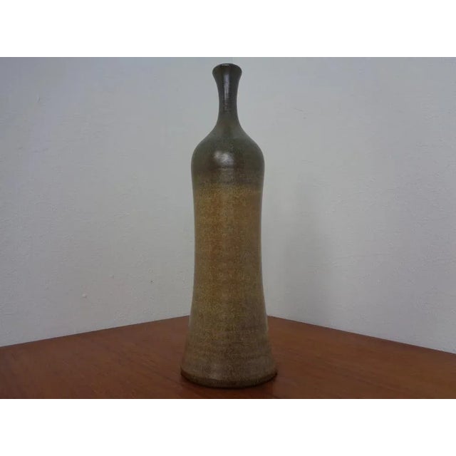 French Studio Ceramic Vase from Vallauris, 1960s For Sale - Image 9 of 11