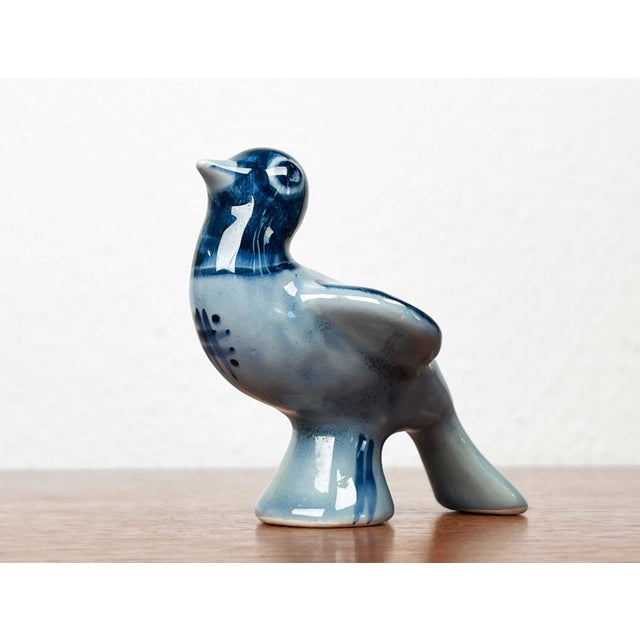 Mid-Century Modern Mid-Century Modern Danish Studio Pottery Bird Candleholder from Søholm, 1960s For Sale - Image 3 of 17