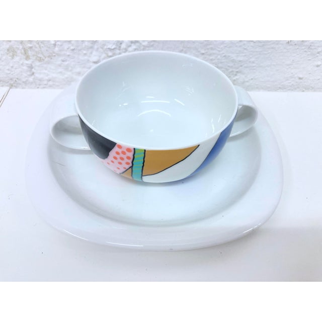 Dinnerware Form Suomi byTimo Sarpaneva and Brigitte Döge for Rosenthal, 1980s, Set of 10 For Sale - Image 6 of 18