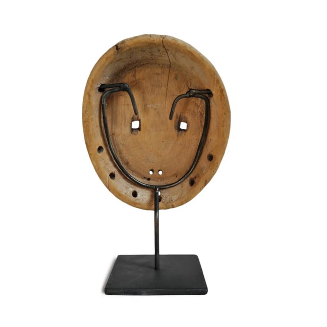 Tribal Small Vintage Lega Passport Mask For Sale - Image 3 of 4