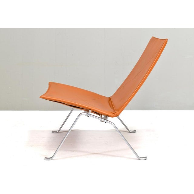 First Edition PK22 Lounge Chair by Poul Kjaerholm for E. Kold Christensen, Denmark, 1960s For Sale - Image 3 of 18
