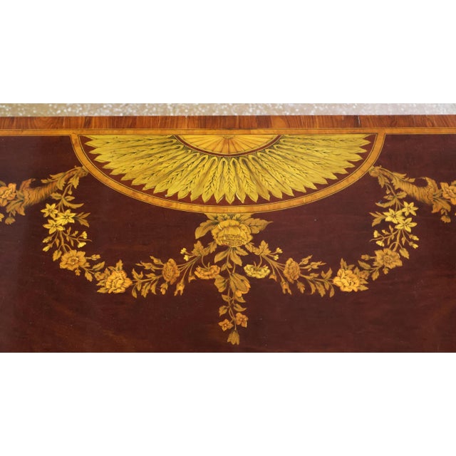 Edwards & Roberts 19th Century Adam Style Inlaid Mahogany Commode Server For Sale - Image 10 of 14