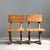 Vintage Wooden Chairs, 1960s, Set of 2, in Good conditions. Designed 1960 to 1969