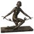French Art Deco Female Sculpture on Marble For Sale - Image 13 of 13