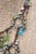 Metal Erickson Beamon Swarovski Turquoise & Green Crystals Tiered Collar Bib Necklace For Sale - Image 7 of 10