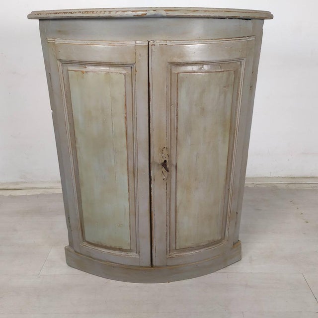 Vintage Grey Buffet in Wood For Sale - Image 18 of 18