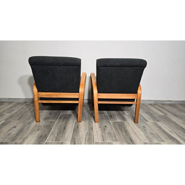 1950s Set of Armchairs by K. Kozelka & A. Kropacek, 1950s For Sale - Image 5 of 17