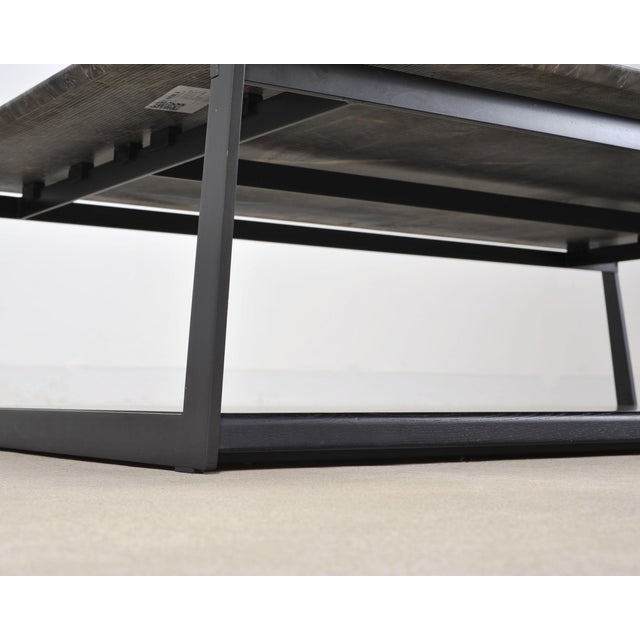 Camerich Element Marble and Steel Coffee Cocktail Table 4 Ft For Sale - Image 17 of 18