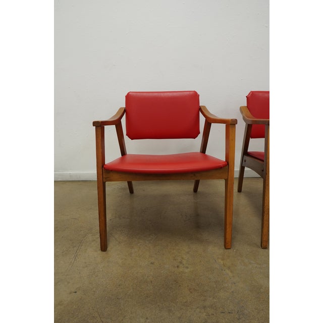 Vintage Sibley, Lindsay & Curr Co. Maple Armchairs - Set of 2 For Sale - Image 14 of 17