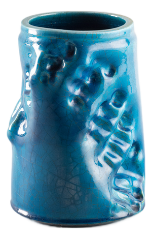 Vintage Italian Distorto Vase with Finger Prints by Carlo Zauli, 1972