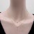 14k Gold Emerald Cut Diamond Necklace For Sale - Image 11 of 11