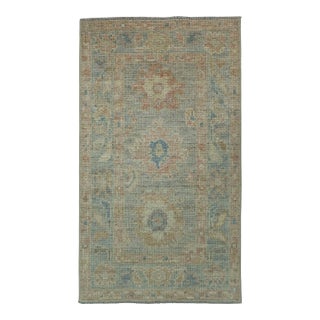 Turkish Oushak Rug 1'11" x 3'4" #17275 For Sale