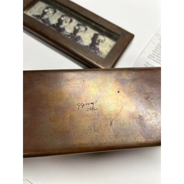 Metal 2010 Grace Gunning Reliquary Box For Sale - Image 7 of 7