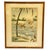 1940s 1940s Tropical Drinking Flamingo Scenic Print, Framed by Billy Seay for Turner For Sale - Image 5 of 11
