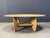 Vintage Oval Beech Wood Coffee Table, 1980s For Sale - Image 13 of 13