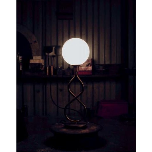 Not Yet Made - Made To Order Fire Globe Table Lamp by Lisa Hilland for Konsthantverk For Sale - Image 5 of 7