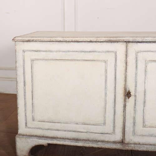 19th Century English painted two door buffet. 1860 This piece is designed in the style of the selected designer and/or...