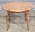 Store Item: Solid Maple & Tiger Maple Bench Made Round Dining Table Tavern Table Description: Round table top of solid...