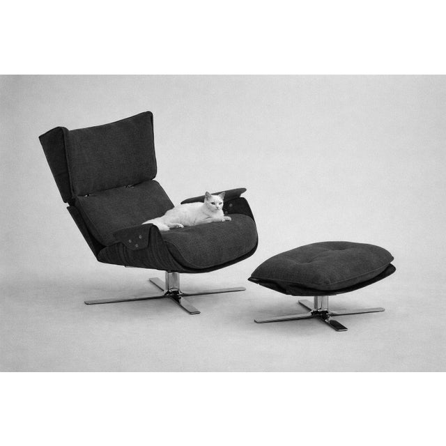 “Paulistana” Lounge Chair and Ottoman by Jorge Zalszupin for L’Atelier, Jacaranda & Suede, Brazil, 1959 - Lot 445-582 For Sale - Image 11 of 13