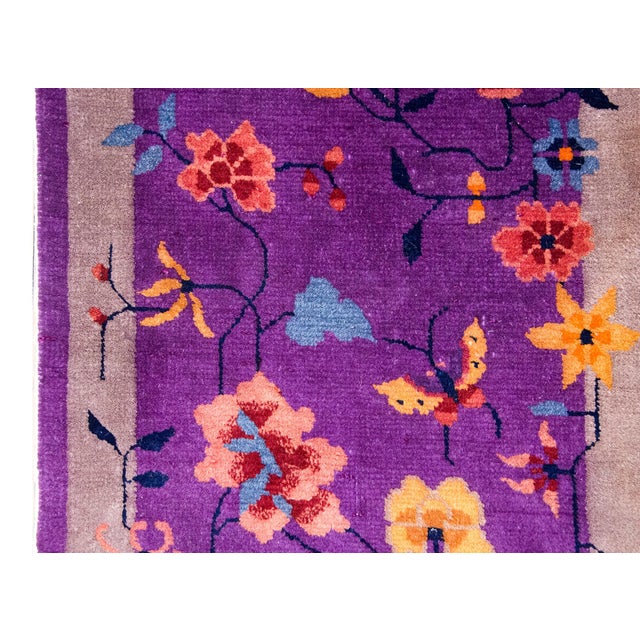 Early 20th Century Chinese Art Deco Rug For Sale In Chicago - Image 6 of 16