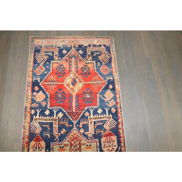 Textile Antique Akstafa Caucasian Runner - 2'10" x 8'6" For Sale - Image 7 of 8