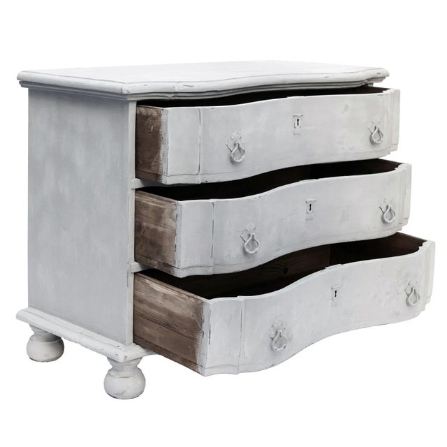 Painted 19th Cen. Antique Dresser For Sale In Los Angeles - Image 6 of 12