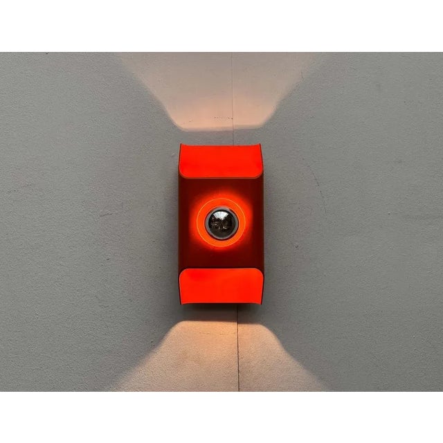 Mid-Century Modern Mid-Century Space Age German Wall Lamp by Klaus Hempel for Kaiser Leuchten, 1960s For Sale - Image 3 of 18