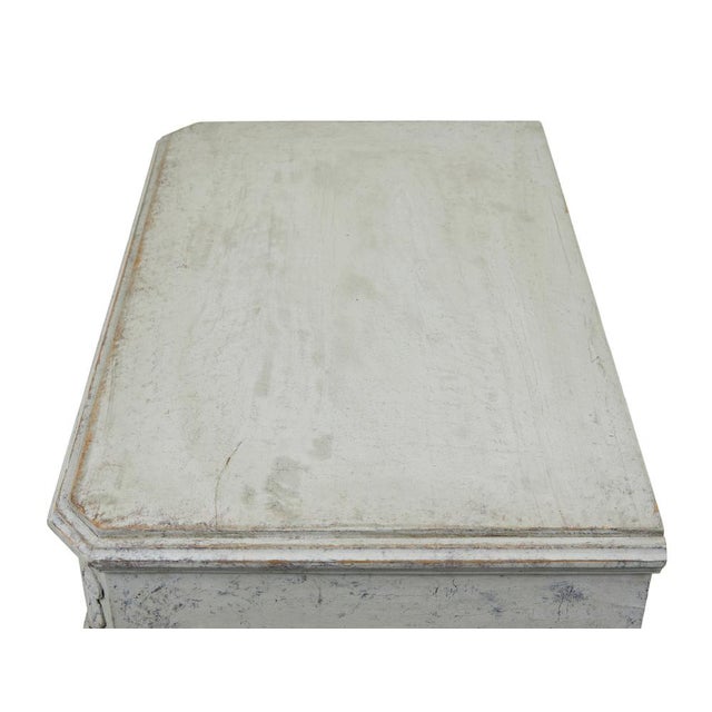 Late 19th Century Antique Swedish Painted Chest of Drawers, 1880, Set of 2 For Sale - Image 5 of 11