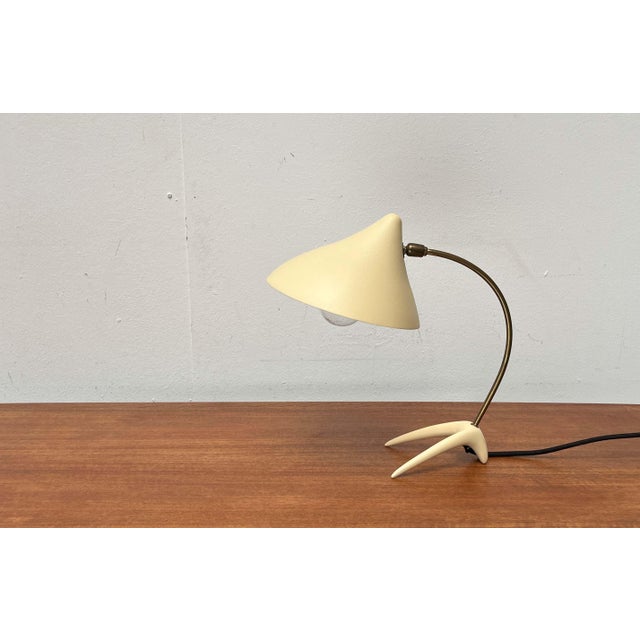 Mid-Century Modern German Crowfoot Table Lamp from Cosack, 1960s For Sale - Image 4 of 18