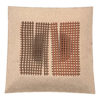 Enrico Stropparo, Italian Abstract Sculpture, 1980s, Clay For Sale