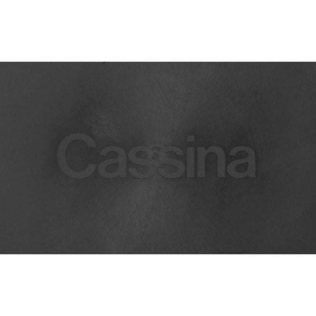Set of Six Mario Bellini for Cassina "Cab 412" Side Chairs For Sale - Image 9 of 14