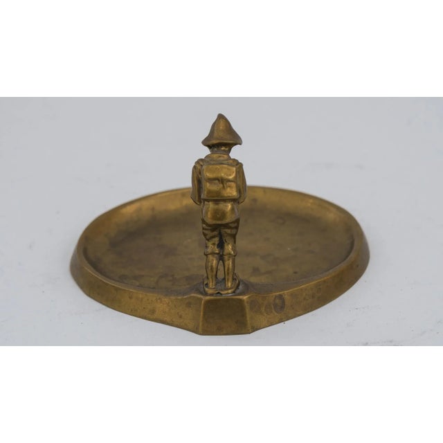 Jugendstil Bronze Ashtray, Vienna, 1905 For Sale - Image 4 of 12
