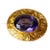 19th Century American Victorian 14k Gold Pin With Amethyst Stone For Sale